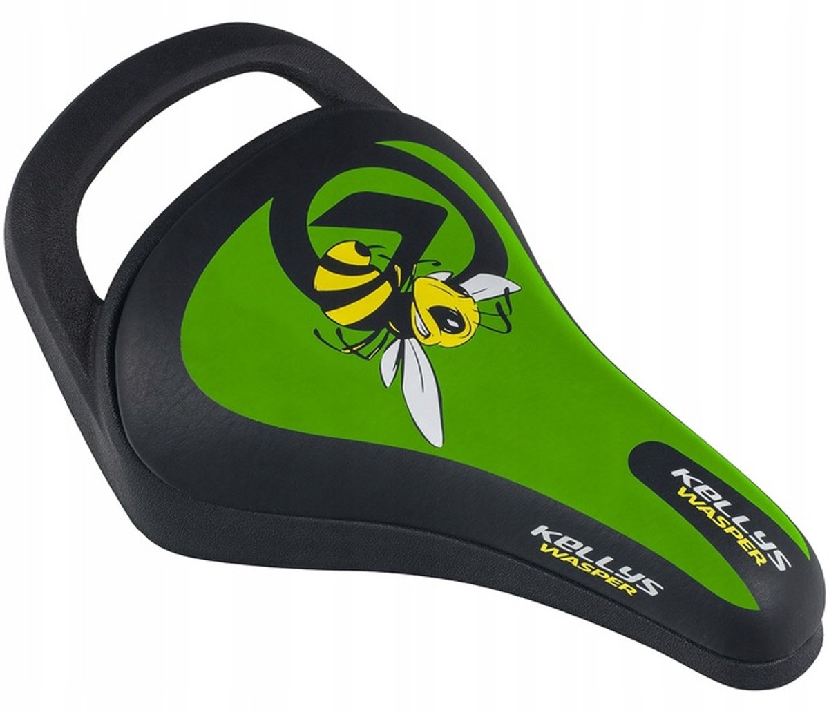 Kelly's Wasper kinderfietszadel - Groen