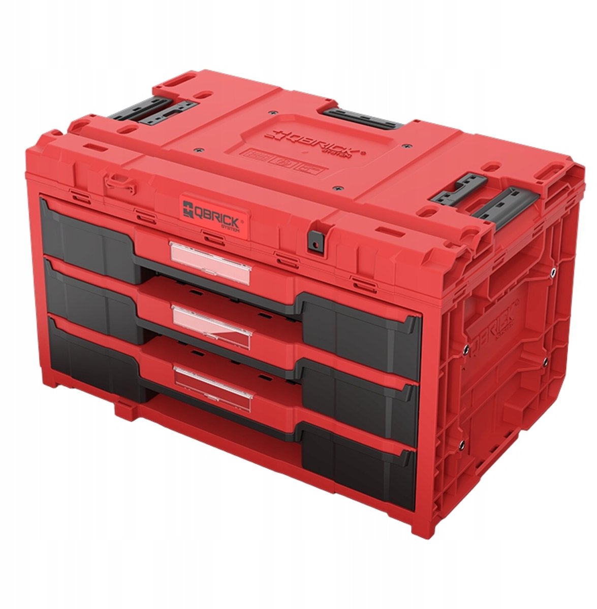 Qbrick System ONE Lade 3 Toolbox 2.0 Rood Ultra HD 9L/27L