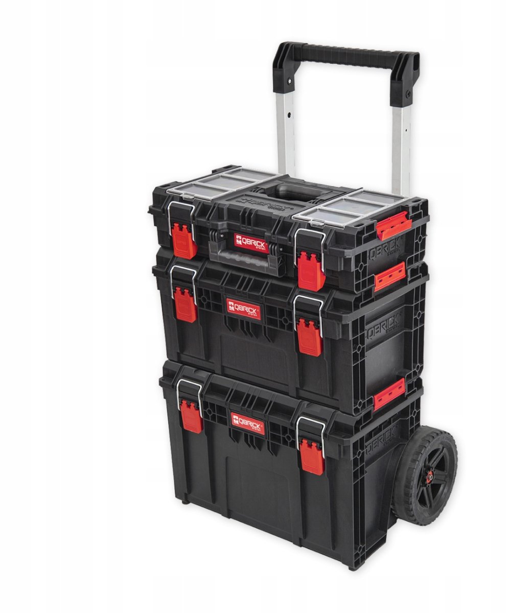 Qbrick System PRIME SET 2 Modulaire Gereedschapskist op Wielen