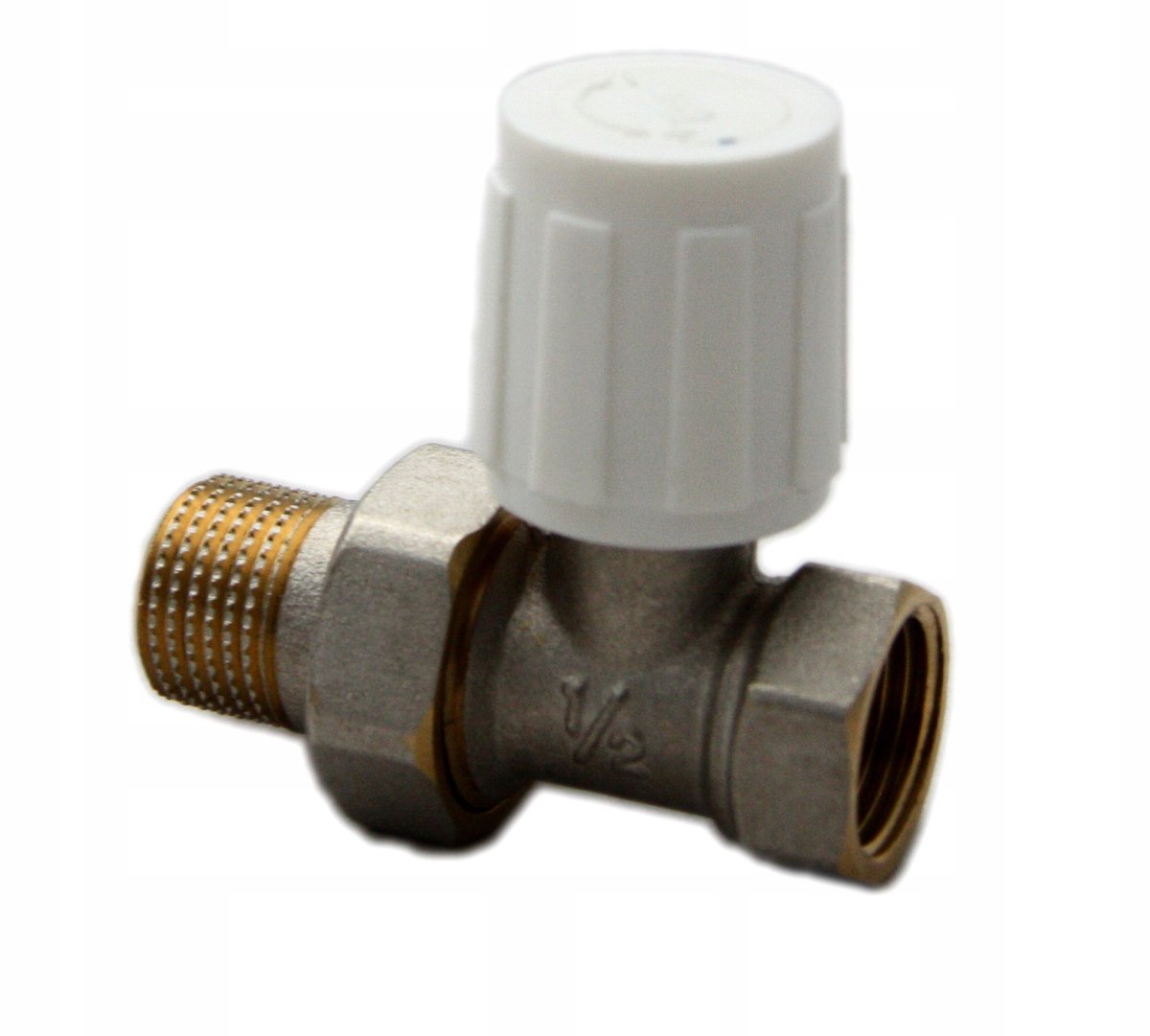 Goshe Rechte Radiatorafsluiter 1/2'' voor Centrale Verwarming