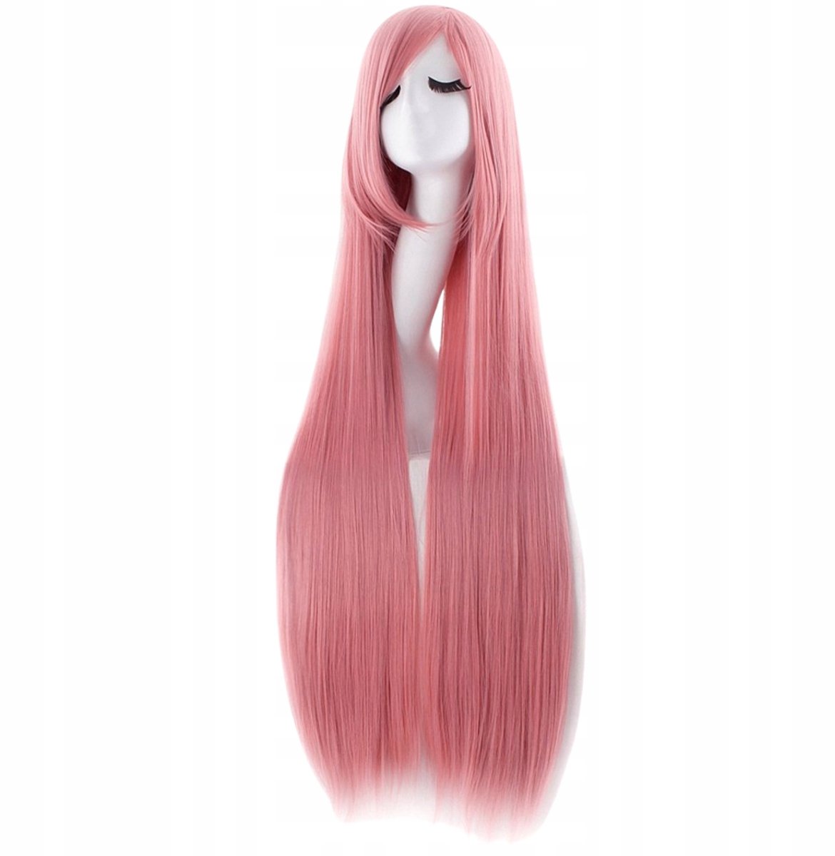 Roze Cosplay Pruik Alleen 100 cm Anime Manga Verkleedfeest Pruik