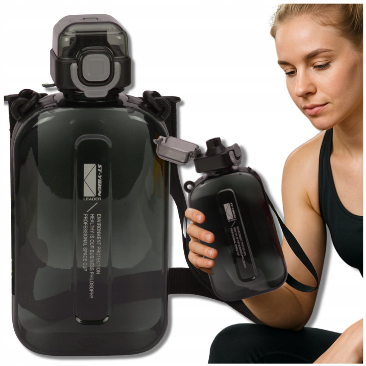 Tressari Sportfles 750ml - Lekvrij, BPA-vrij, Ideaal voor Water