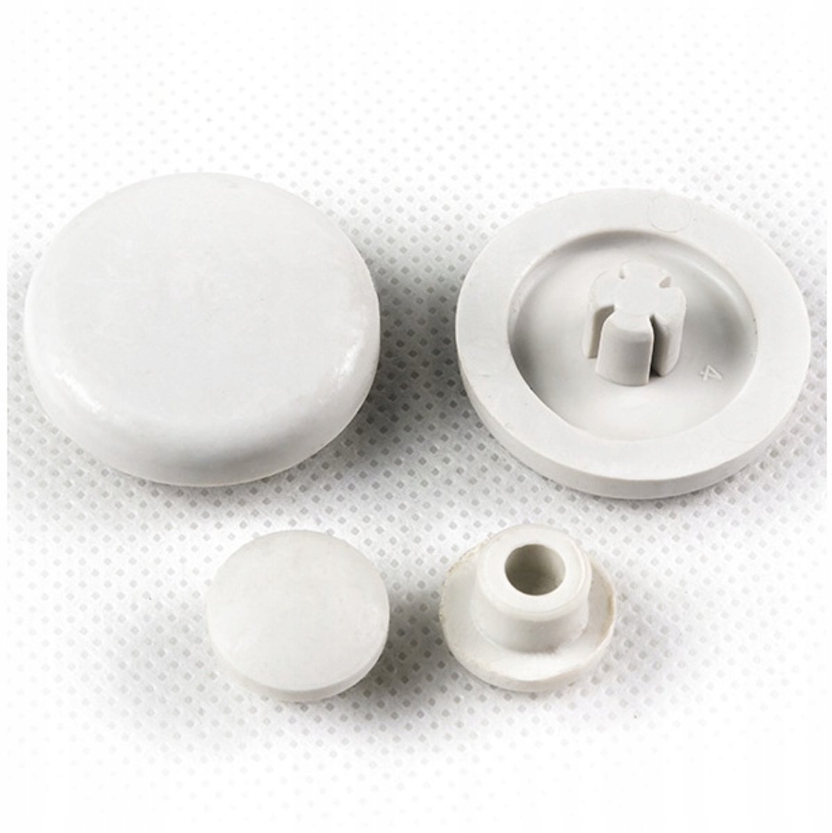 Stopper Set voor Toiletbril Koło Aplauz/Impuls/Varius (Wit)