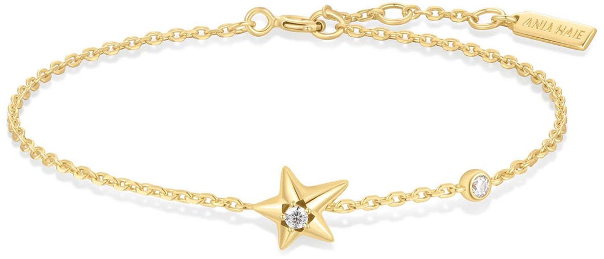 Ania Haie AH B066-04G Melodic Poet Dames Armband - Schakelarmband