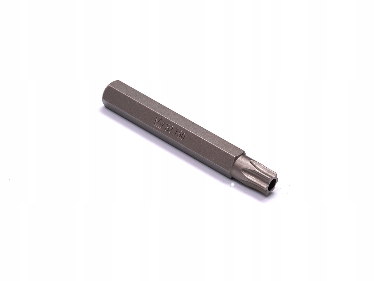 Richmann Torx Bit T50 met Gat 10mm, 75mm - S2 Staal