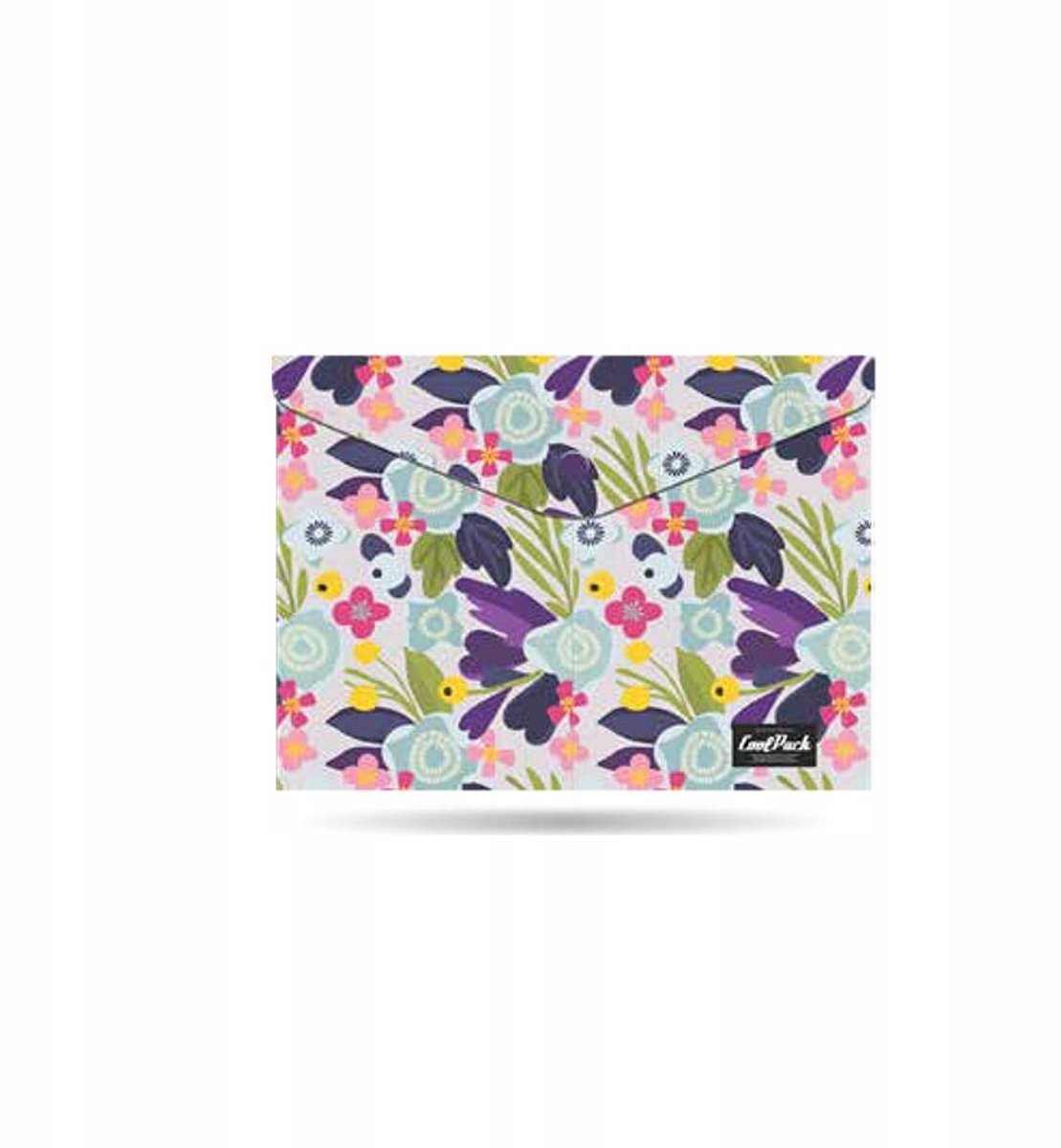 Coolpack A4 Kaart Kaart met Drukknop - Flower Me Design