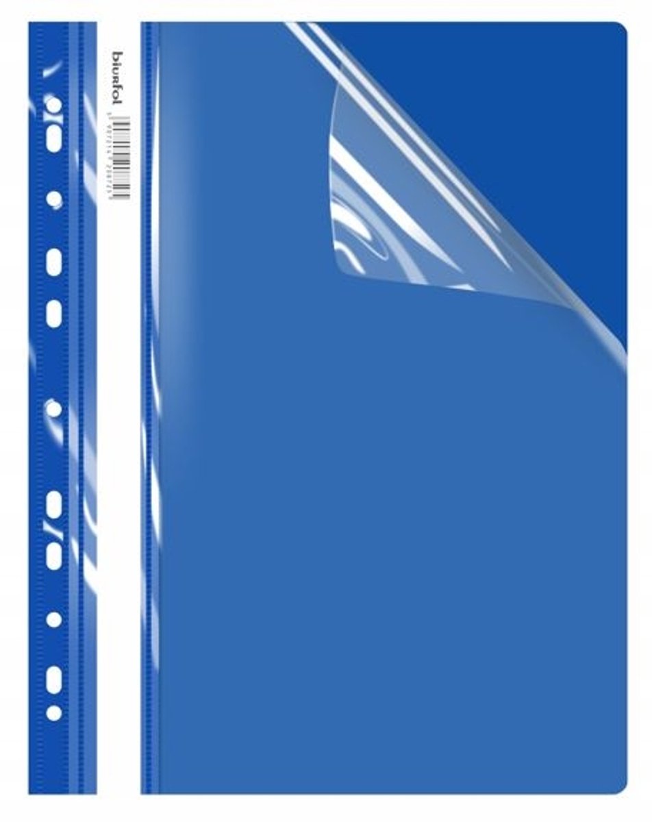 Biurfol ECOnomy A4 Hardcover Map - Blauw (1 Stuk)
