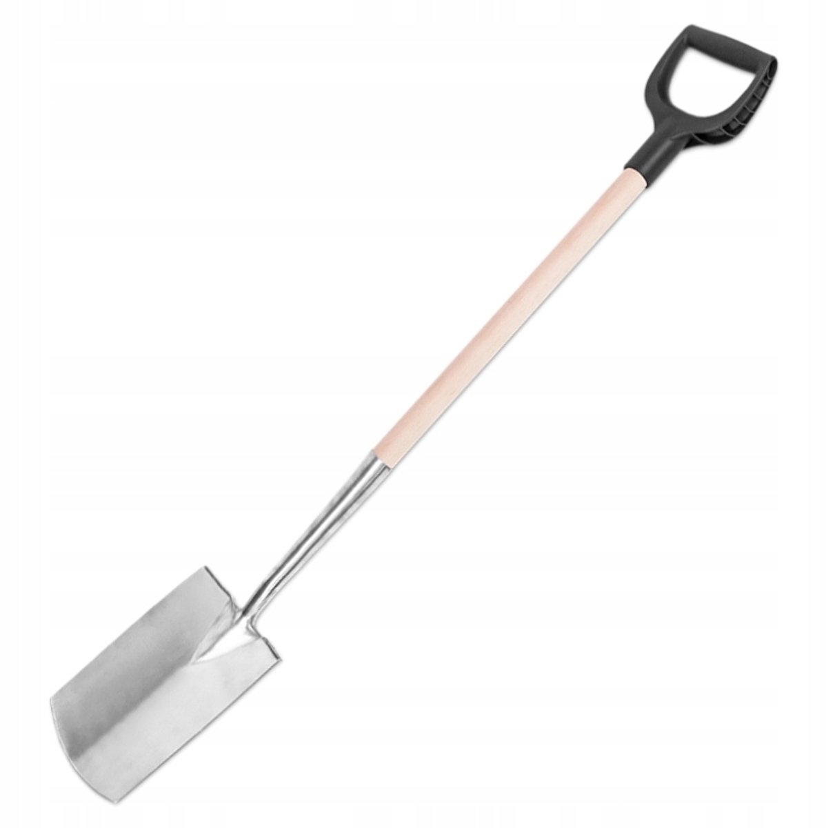 Roestvrijstalen Spade met Ergonomisch Kunststof Handvat - 110cm