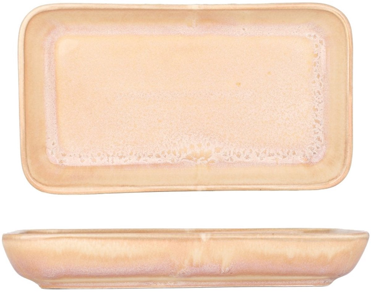 Rinart Serveerschaal - Mira - Porselein - 17x10 cm - set van 2