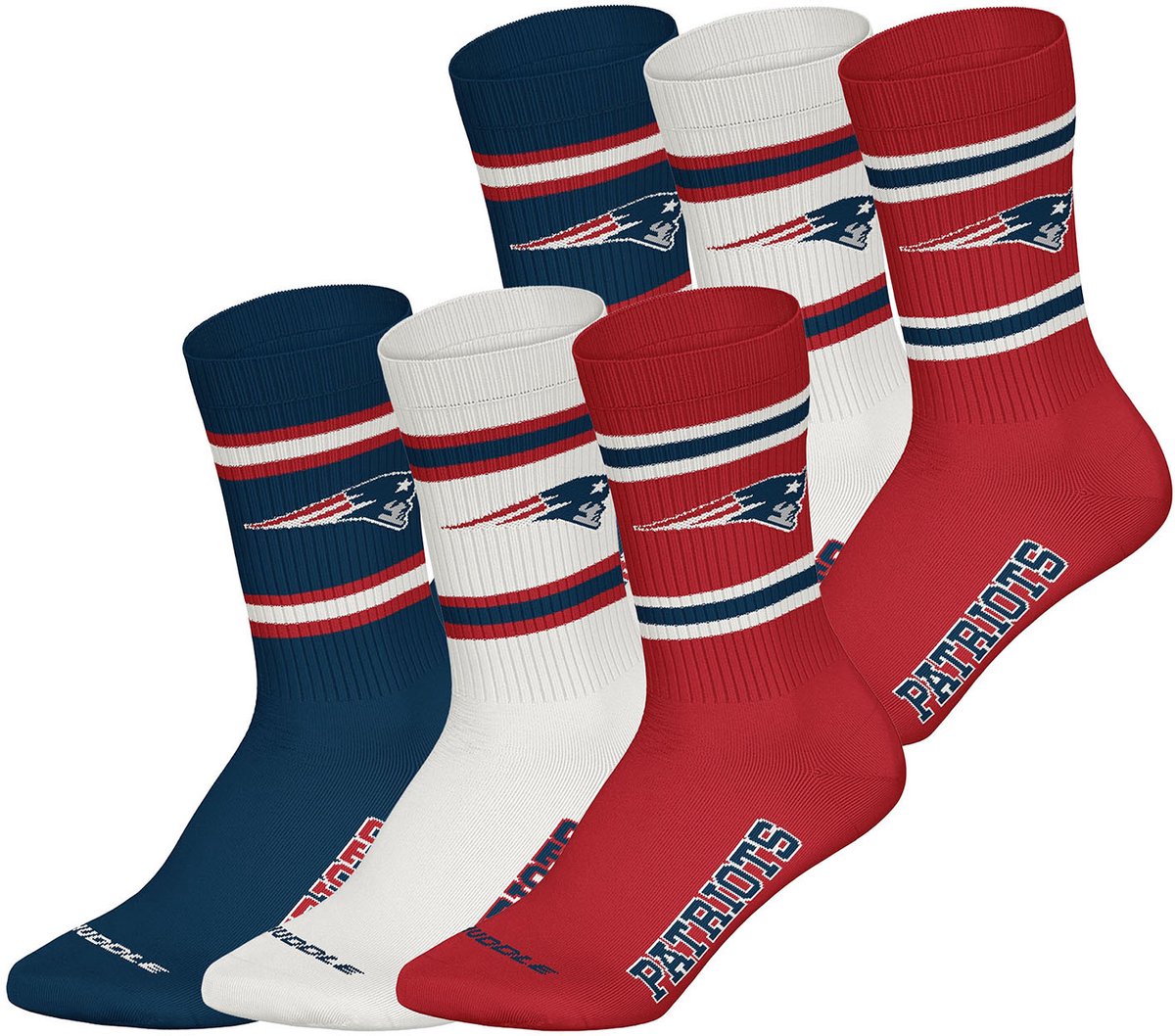 Huddle Freizeitsocken Patriots Crew