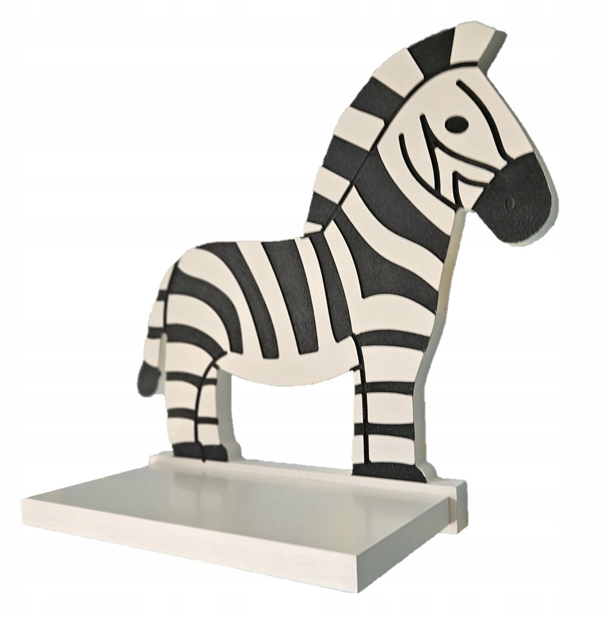 Zebra Wandplank Kinderkamer Safari Dieren Thema