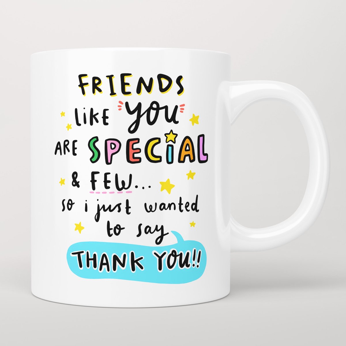 Creasowl® Vrienden zoals jij zijn speciaal Mok 325ml tweezijdig – Vriendschap Mok - Keramische Koffiemok met Tekst - Lief Vriendschapscadeau voor Beste Vriendin of Collega - Geschenk Mok voor Koffie of Thee