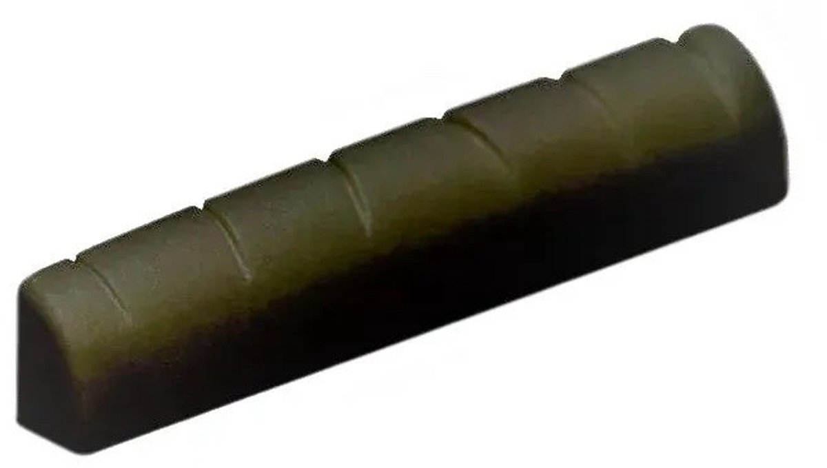 Graph Tech PT 6400 00 Black TUSQ XL Slotted Guitar Nut Akoestisch G-Style Rond Plat