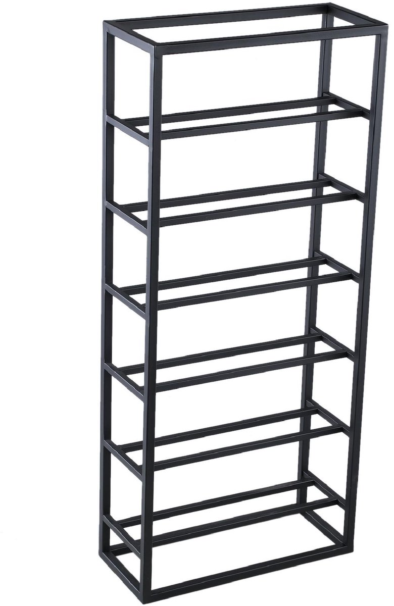 PTMD - Wijnrek Kentyn - Zwart - 35x15x84cm