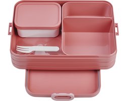 Mepal Bento Lunchbox large - Broodtrommel - 8 boterhammen - Vivid mauve