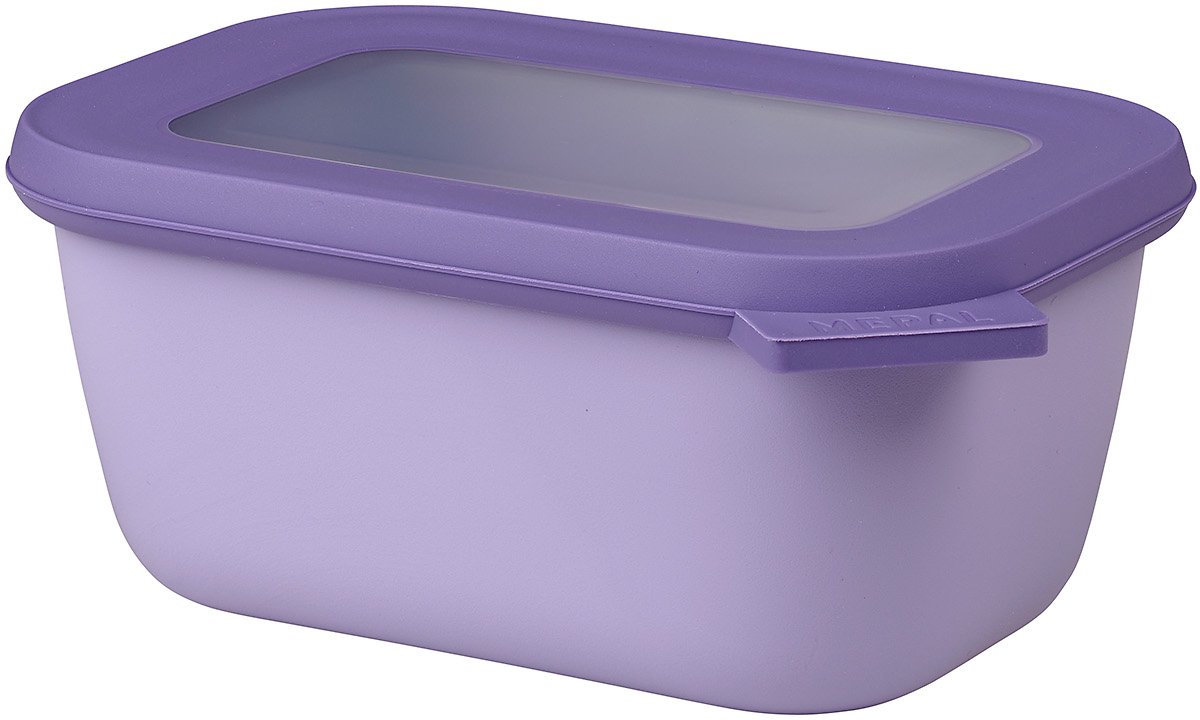 Mepal - Multikom Cirqula vershouddoos - 750 ml - Rechthoekig - Vivid lilac