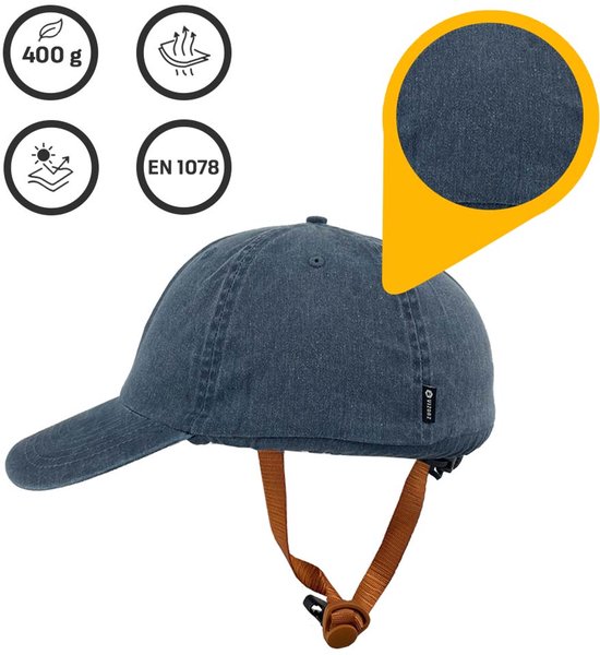 Vizorz SwitchCap fietshelm - Blue cap van Vizorz — afbeelding 5