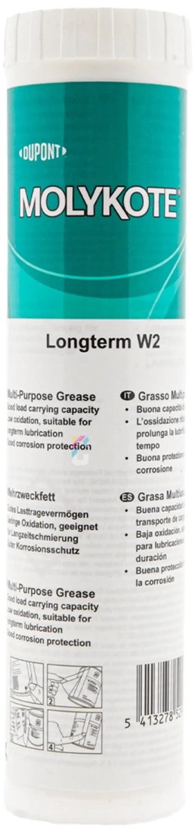 MOLYKOTE Longterm W2 Smeervet 400 gram