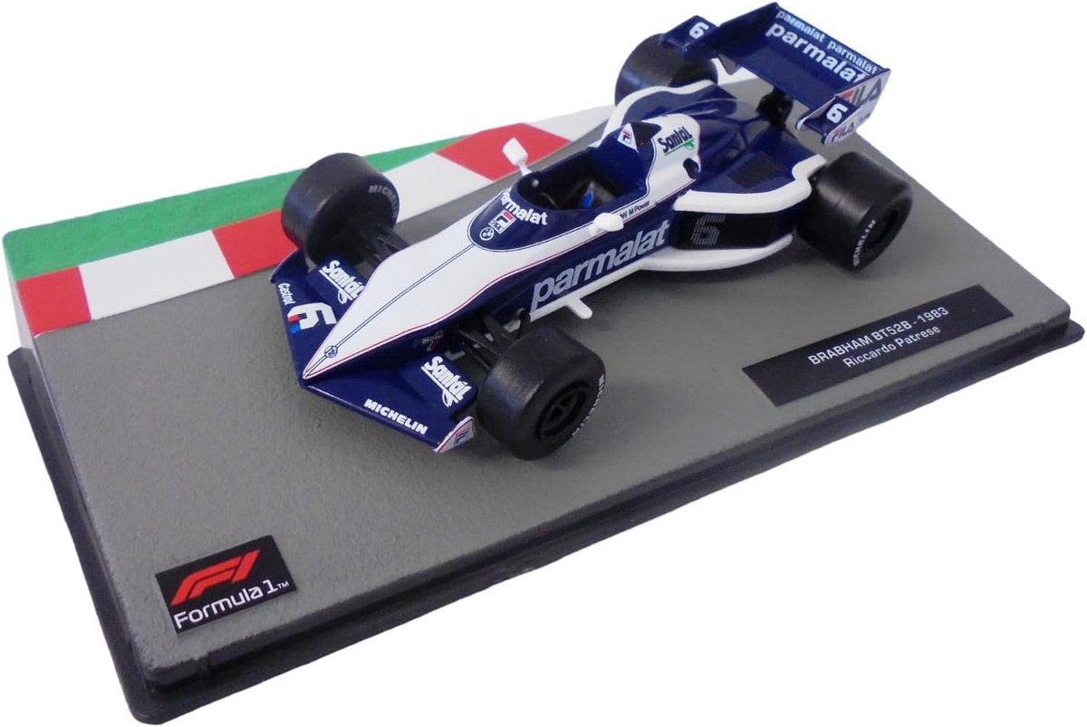 Formule 1 Raceauto Modelauto 1:43 Schaal - Brabham BT52B uit 1983