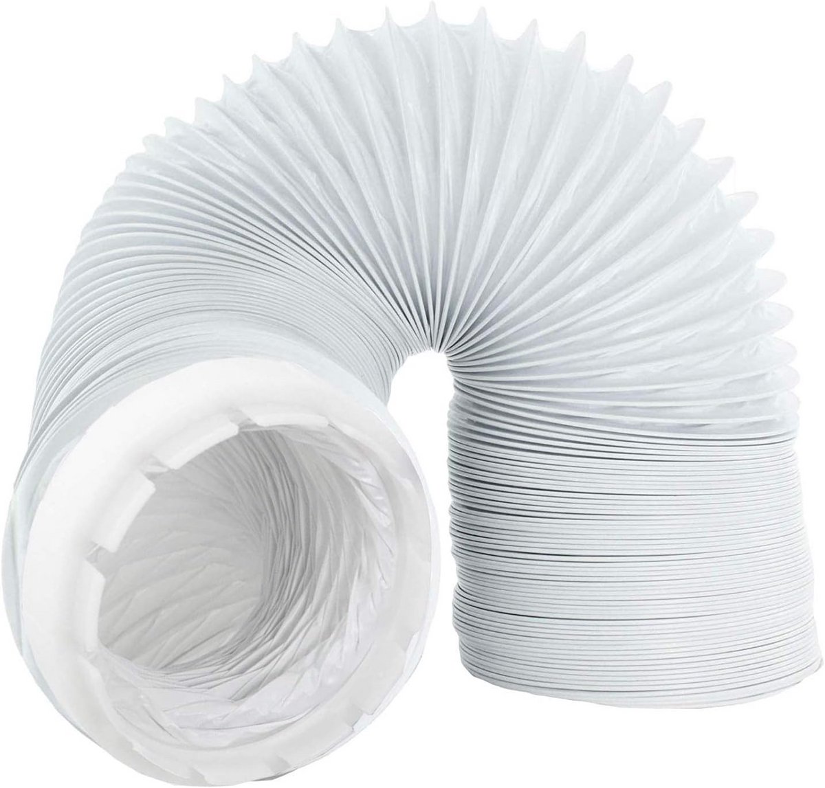 Universele Afvoerslang voor Droger - 4 Meter Flexibele Ventilatieslang met Adapter