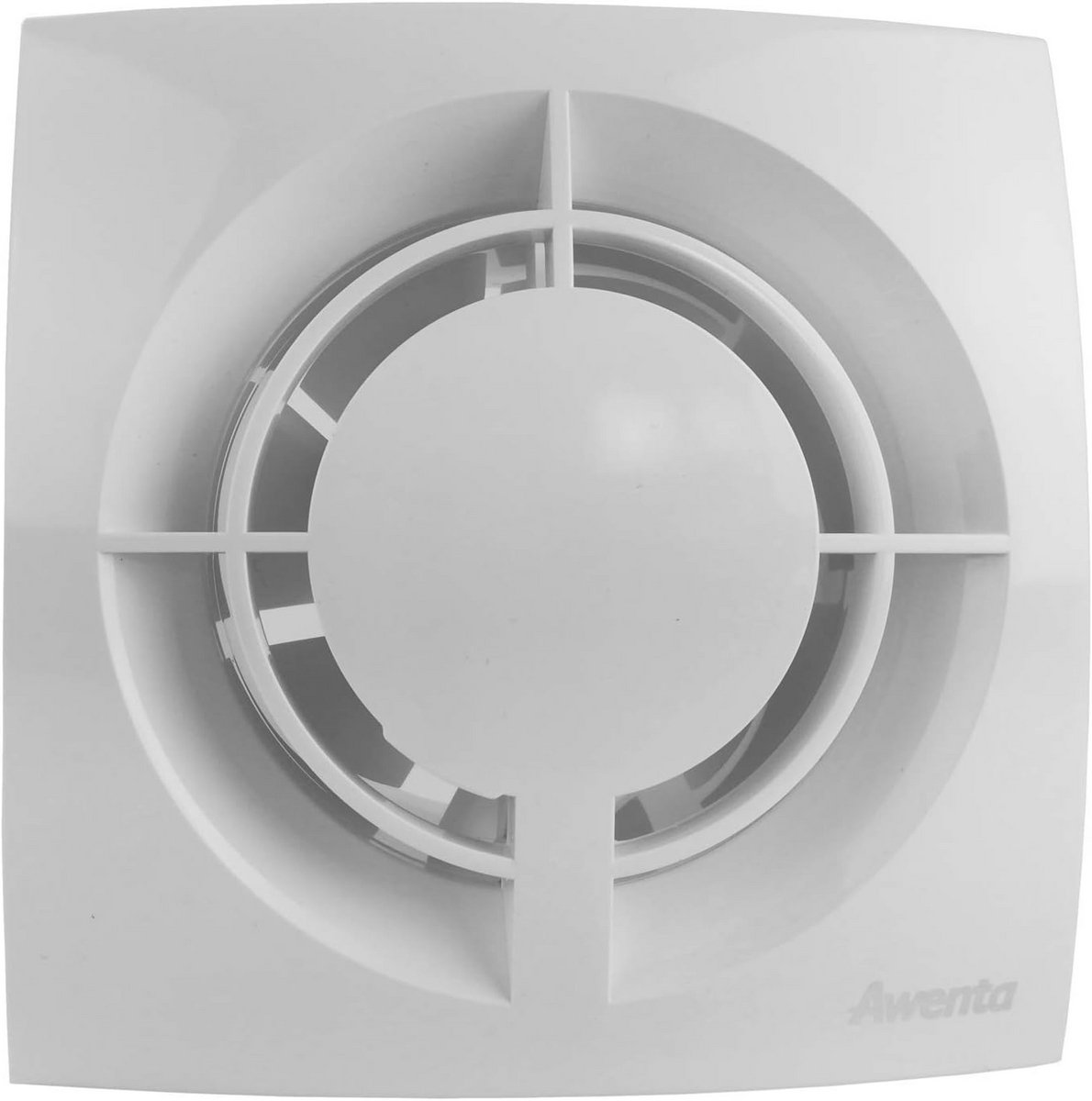 Badkamerventilator - Afzuigventilator - Vochtige lucht afvoeren - Korte flens - 100 mm dia