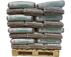 300 kg 100% Natuurlijke Houtpellets voor Verwarming - 20 Zakken van 15 kg