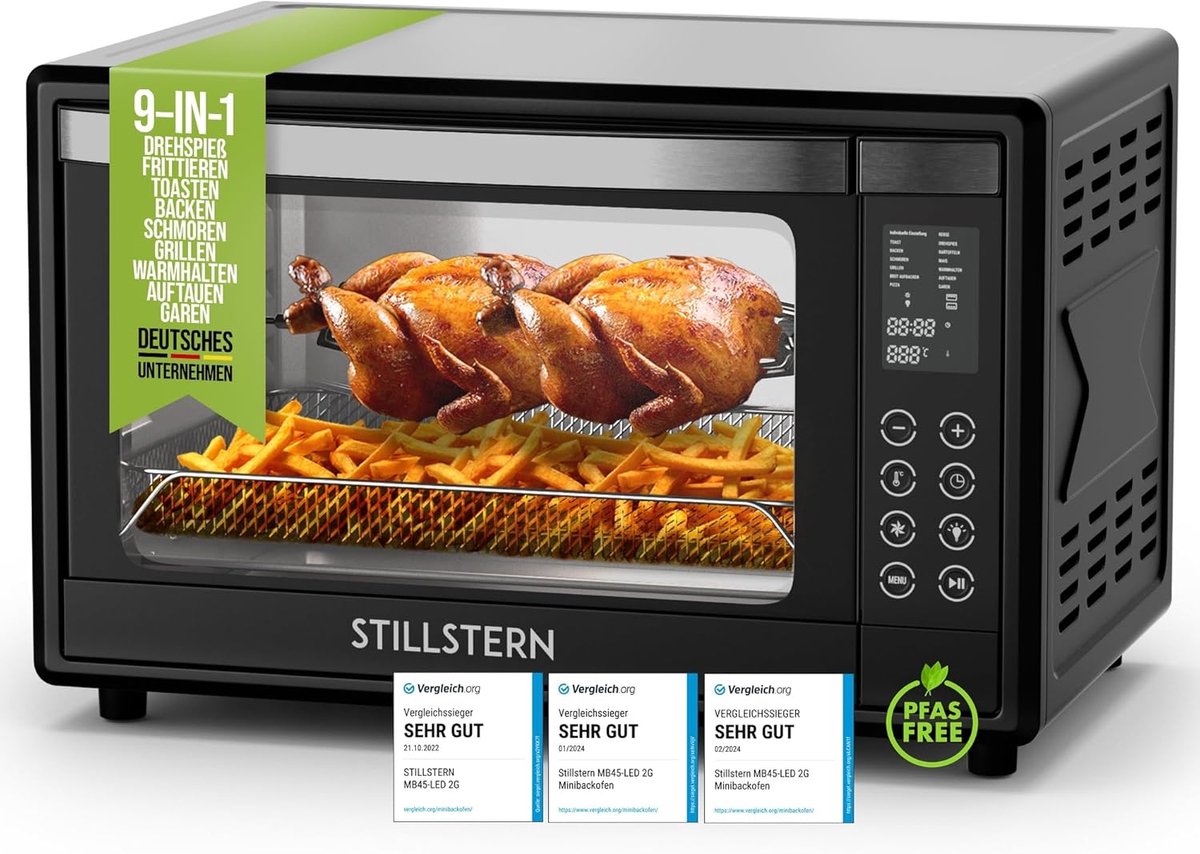 Stillstern MB45-LED 2G 45 l 2000 W Zwart