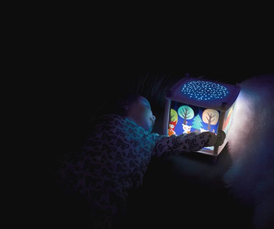 Nachtlampje voor baby's met muziek en sterrenhemel projector — afbeelding 2