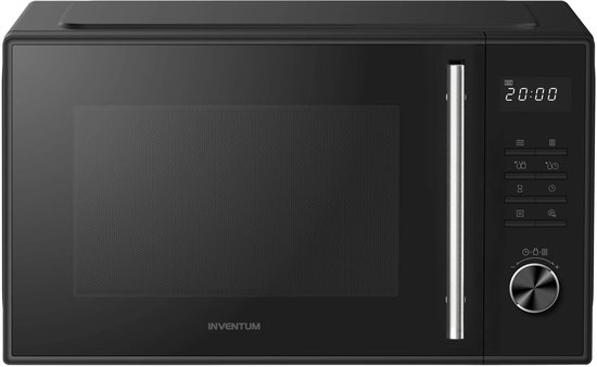 Inventum MN257SB - Micro-ondes solo pose libre - 25 litres - 900 watts - 8 programmes de cuisson - Zwart