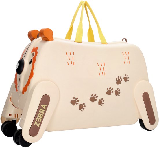 Valise Ranger Kids Zebra Trends - Beige