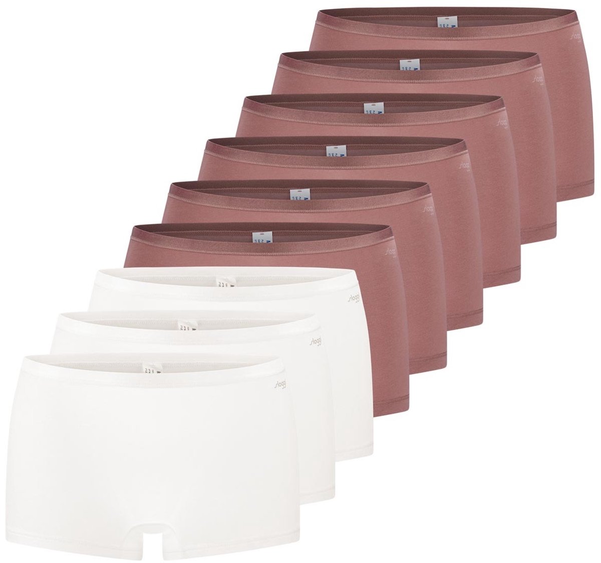 sloggi Dames shorts slip 9 pack GO Daily Cotton