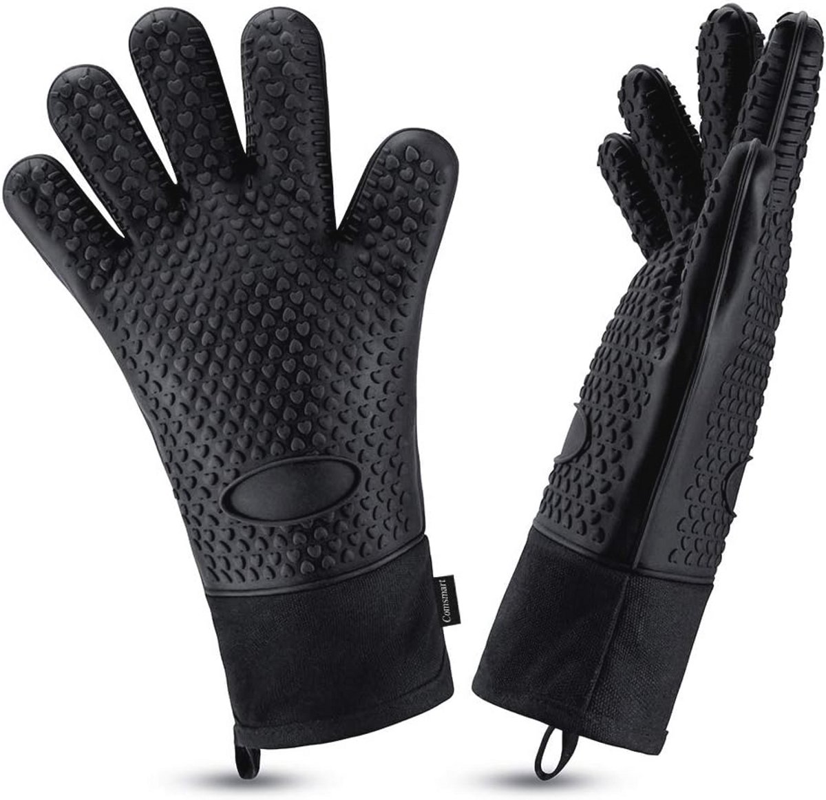 Hittebestendige Ovenhandschoenen - Lange Silicone Grillhandschoenen voor Koken, Bakken en Barbecue
