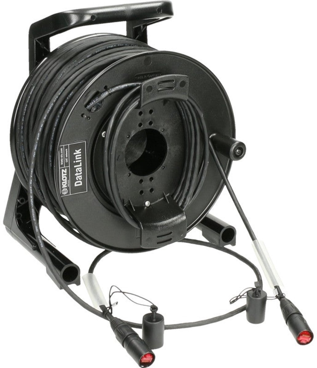 Klotz CP5EE1YW50 CAT Drum GT235 50 m UTP kabel op haspel