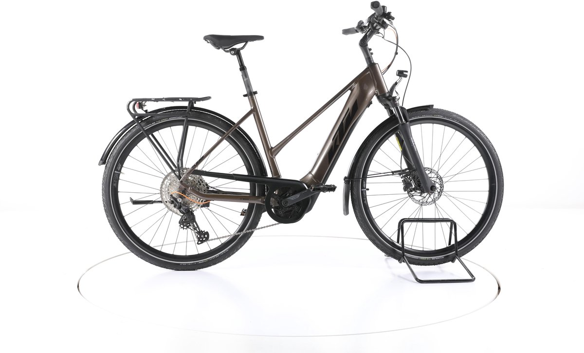 KTM Macina Ultimate Pro Elektrische trekkingfiets Bosch Accu 625Wh 28 bruin Pro