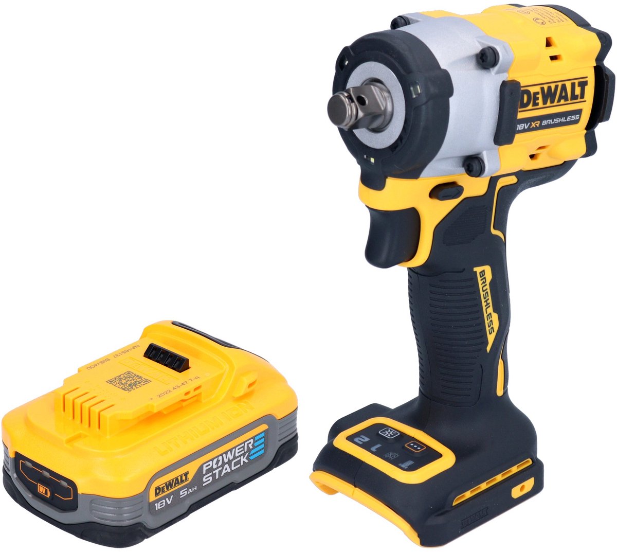 DeWalt DCF 921 NT accu-slagmoersleutel 18 V 400 Nm 1/2" borstelloos + TSTAK - zonder accu, zonder oplader