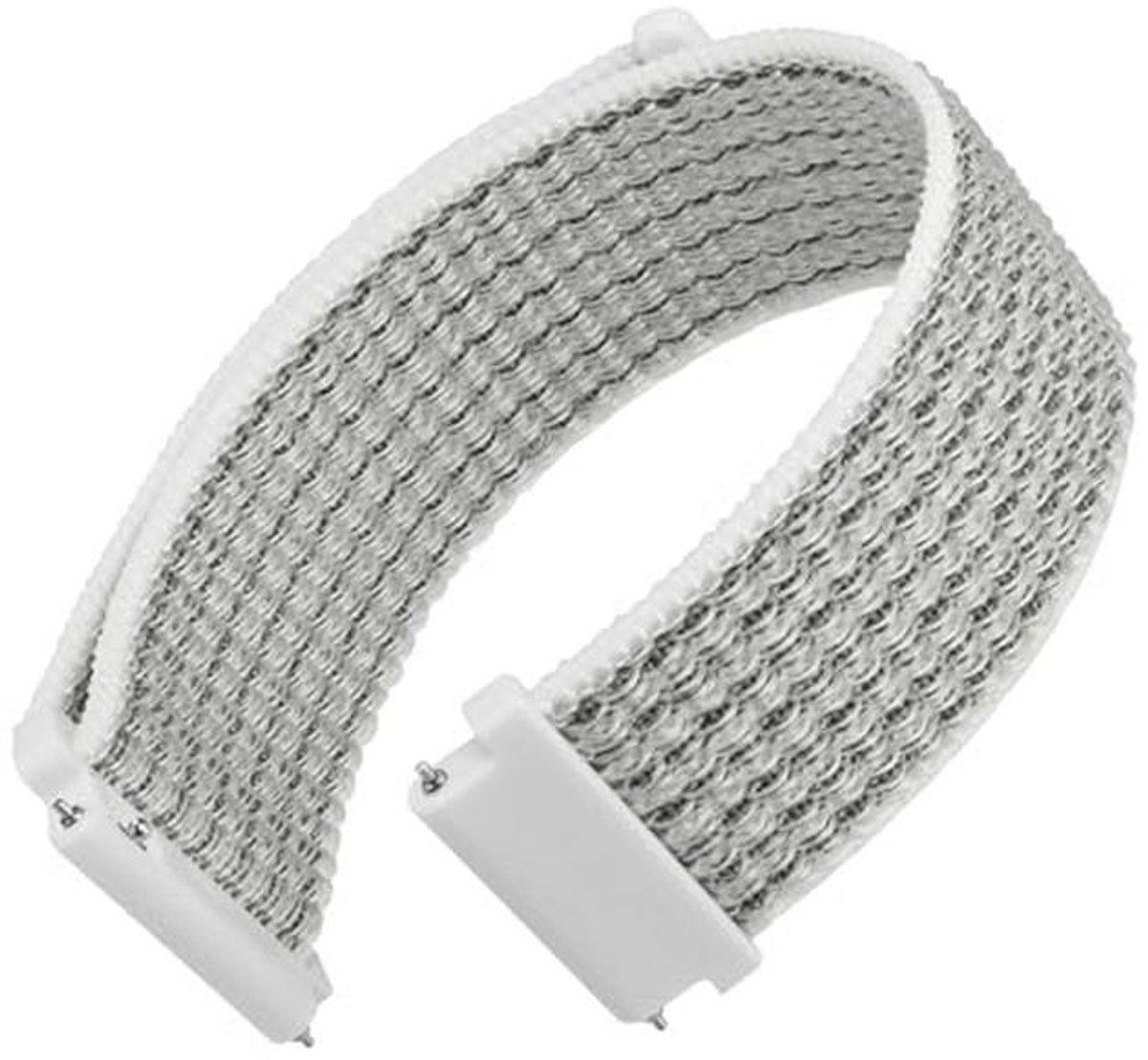 Verstelbare Nylon Sport Horlogeband met Klittenbandsluiting - Quick Release Horlogeband voor Mannen en Vrouwen (18mm, 20mm, 22mm)