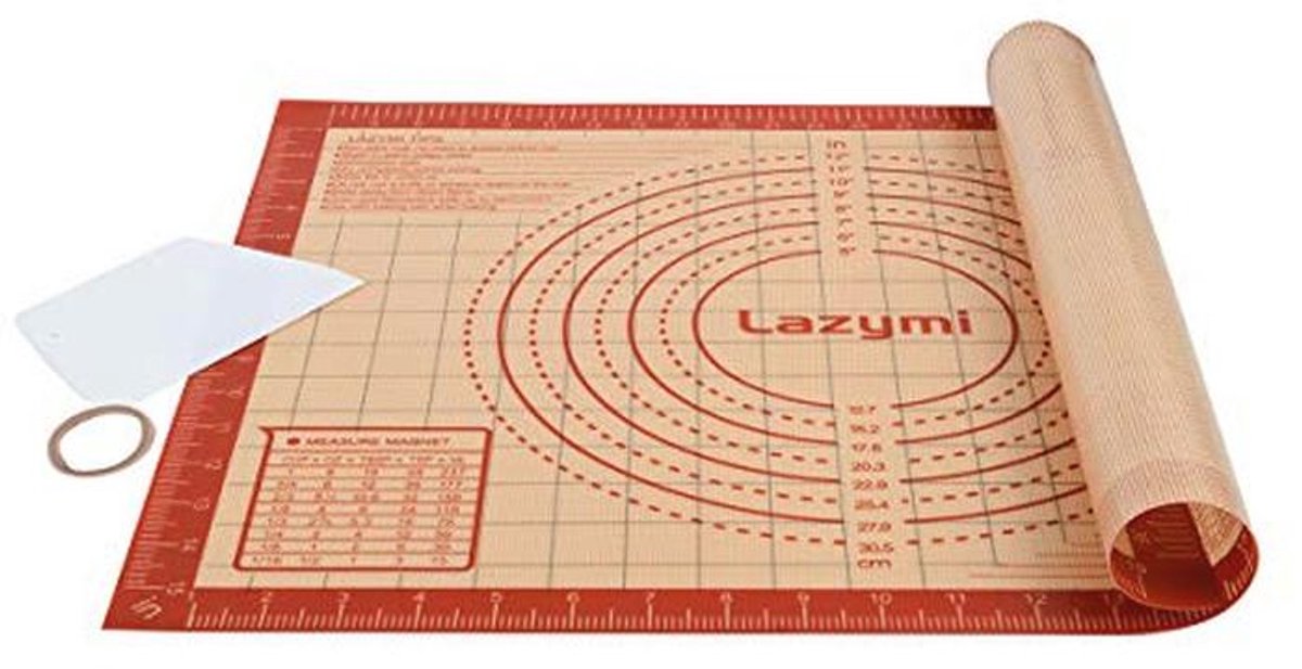 Anti-aanbak Siliconen Bakmat 40 x 50 cm - Hittebestendig en Antislip Deegmat