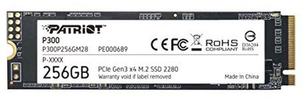 256GB M.2 NVMe PCIe Gen 3x4 SSD - Krachtige Solid State-schijf met Hoge Prestaties