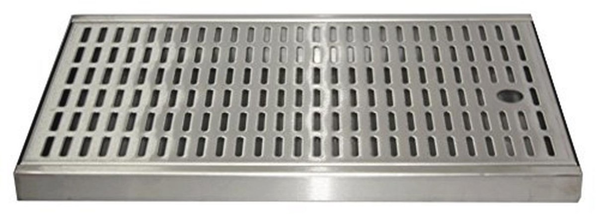 Lekbak 440 x 275 x 27 mm - veelzijdige druppelplaat voor sleufplaten