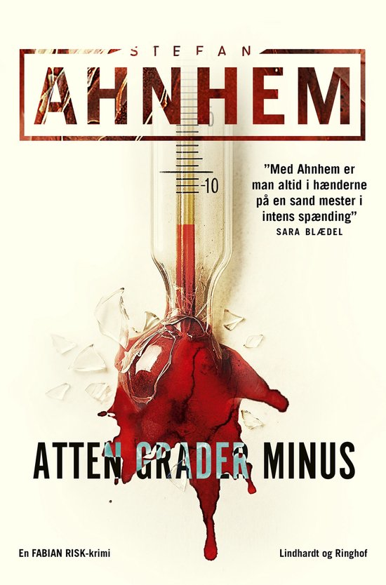 Fabian Risk-serien 3 - Atten grader minus - cover
