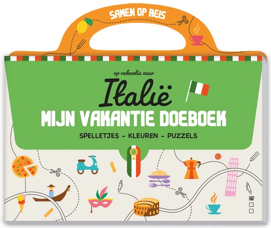 Mijn vakantie doeboek - Italië - cover