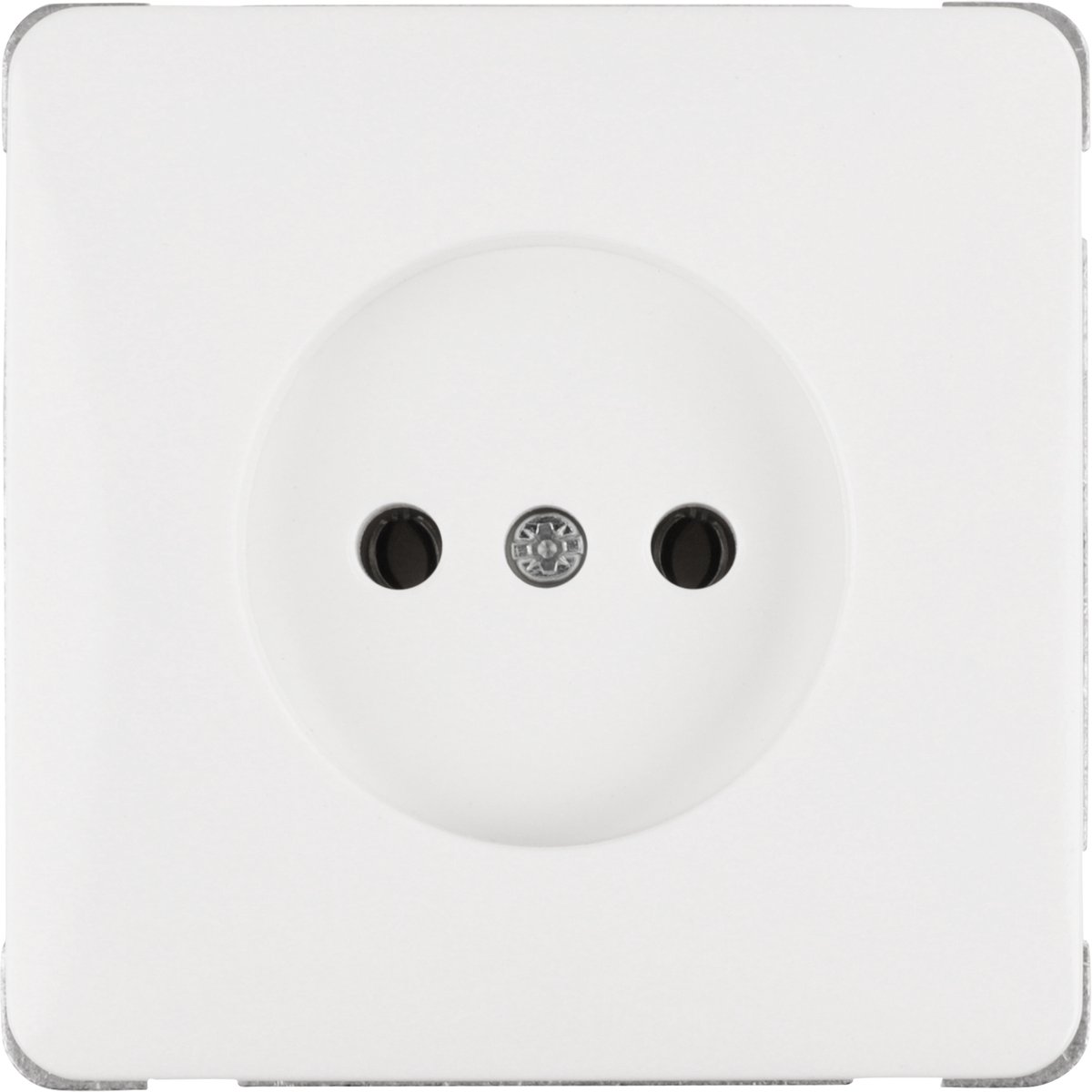 Peha Standard Contactdoos voor Inbouw - 1-voudige Uitvoering - Kleur Polarwit - Kunststof - Geschikt voor Montage in de Wand - 1 Stuk in Blisterverpakking - 2 Jaar Garantie