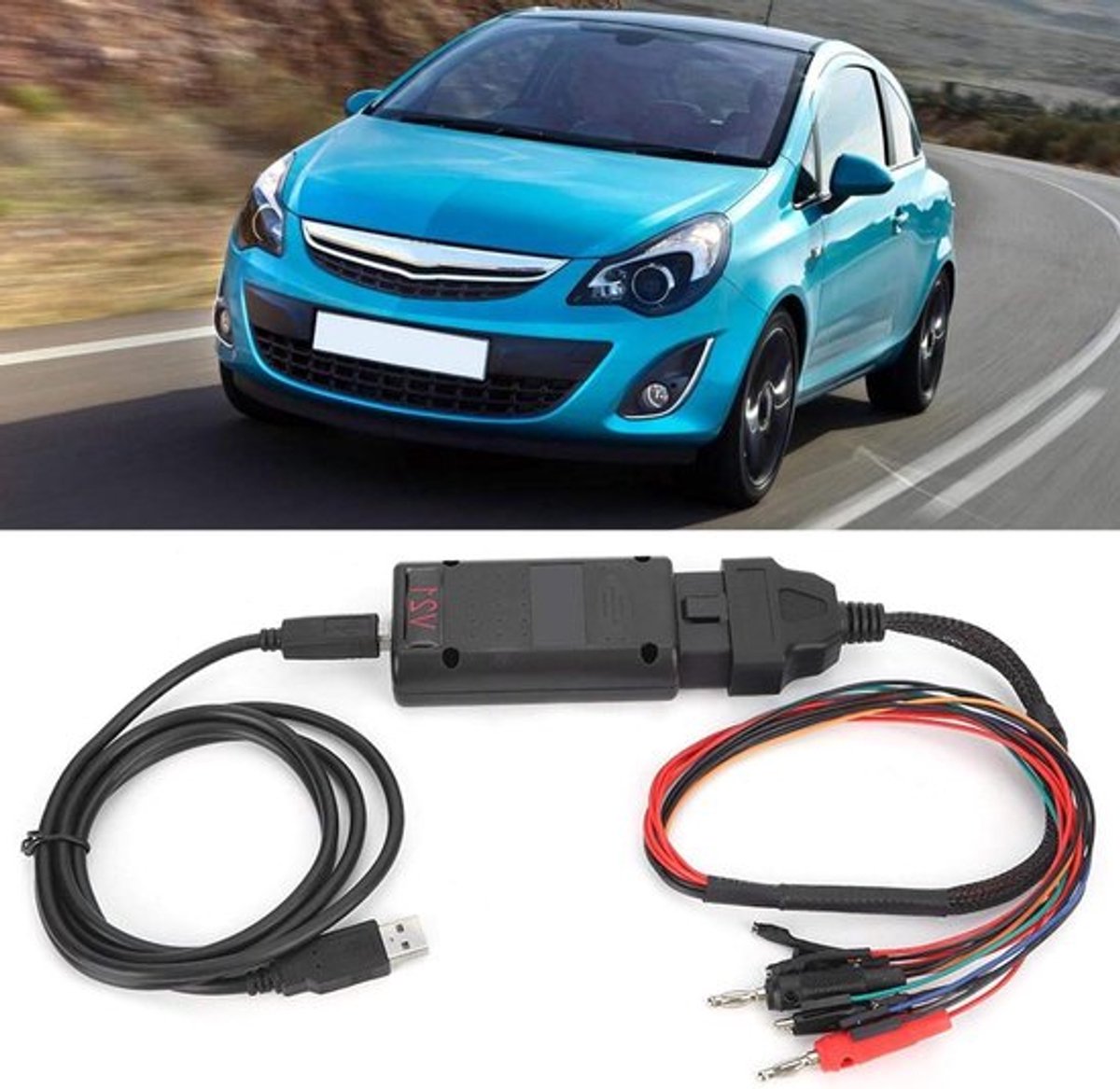 V21 Main + Tricore + Multiboot Tricore Cable ECU Chiptuning Scanner for Car Diagnosis by MPPS