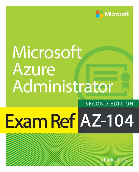 Exam Ref- Exam Ref AZ-104 Microsoft Azure Administrator - cover