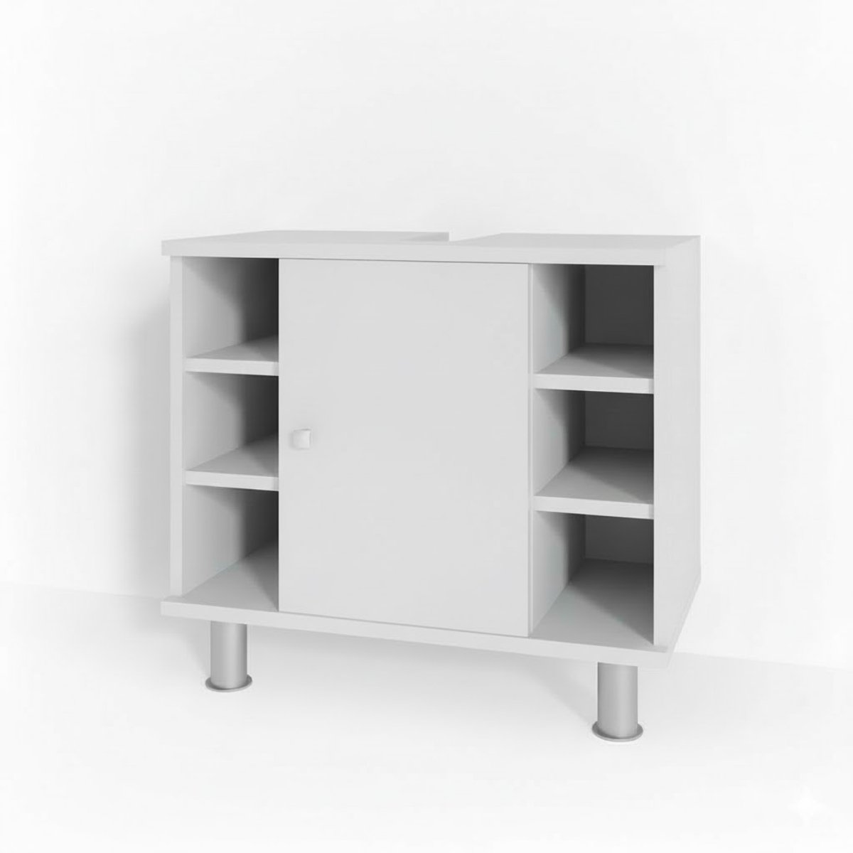 Vicco Fynn Wastafelonderkast – 60 x 54 cm Wit