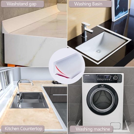 Siliconen Badkamer Water Stopper Zelfklevende Keuken Douche Waterverharder Behouden Afdichtingsstrip Deurstang Droge En Natte Scheidingcraft Pijp Cleaners