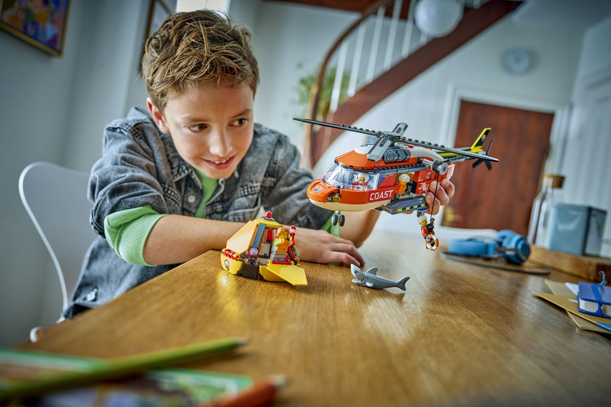 LEGO City Exploration - Kustwacht Helikopter - 60503 — afbeelding 7