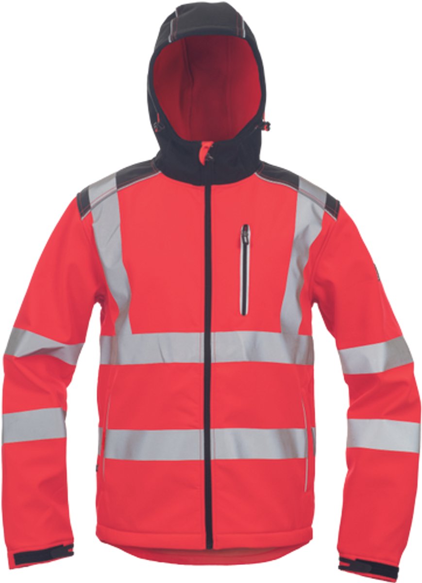 Cerva KNOXFIELD HVPS softshell jas 03010559 Rood