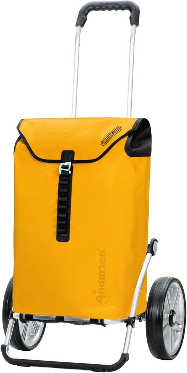 Waterdichte Boodschappentrolley 49L met Groot Draagvermogen en Opvouwbaar Frame