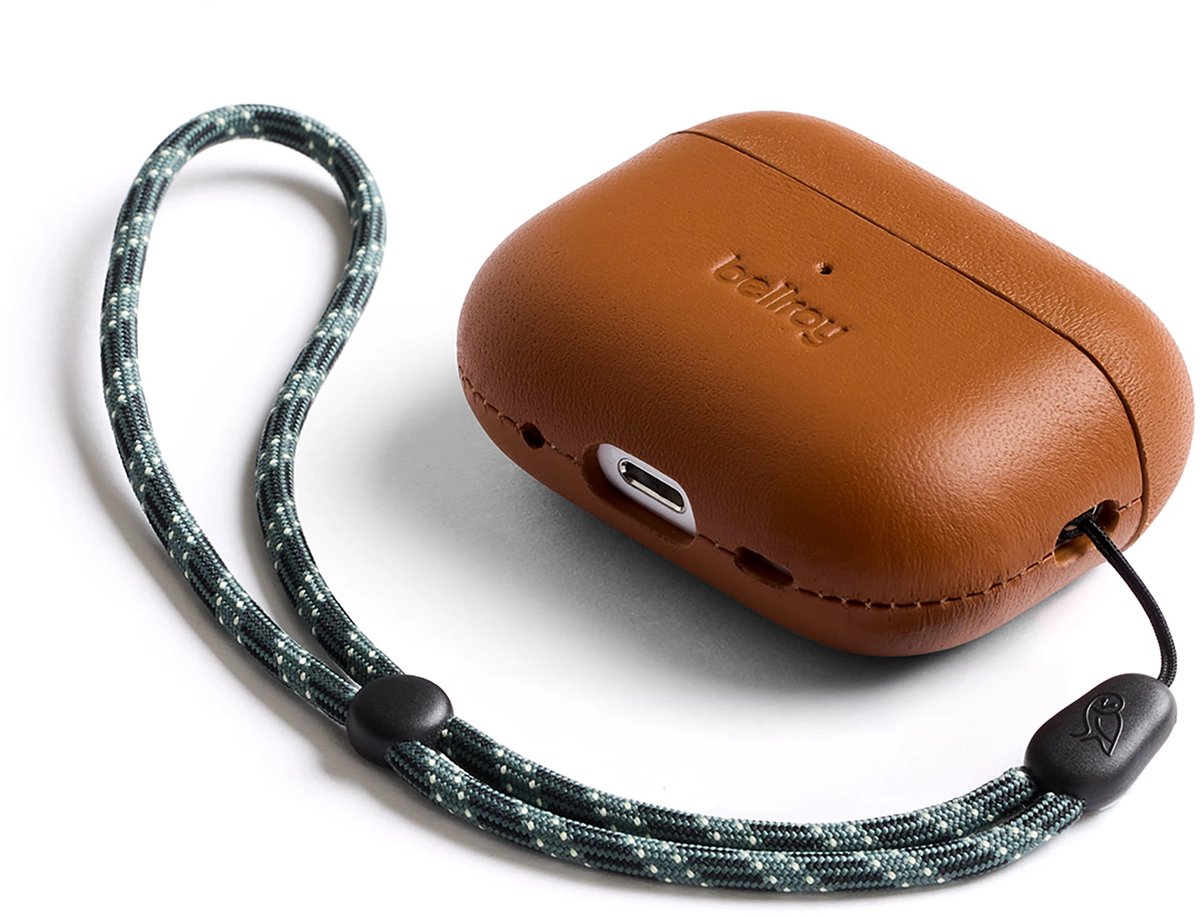 Bellroy Pod Jacket Pro AirPods Pro 3 – Hoge Kwaliteit Constructie – Compact en Draagbaar Ontwerp – Milieuvriendelijk door Gerecycled Polyester en PET - Oranje